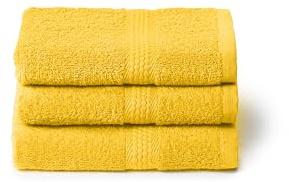 Caleffi Juego de Toallas de baño pequeñas 3X, 40 x 60 cm, algodón 100% Suave y Absorbente para baño, Cara y Uso Diario, Toallas Bidet, Toalla de Invitados Resistente a los Lavados