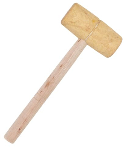 FUTUREORYY Mazo de Carpintero Madera Herramienta Manual para Trabajar Madera Martillo para Marroquinería Martillo de Carpintero