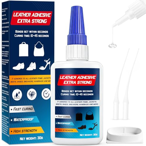 Skolim Extra Starkt Super Glue - Transparent Superlim, Allroundlim, Skosullim, Superlim för Reparation av Läderskosulor, Sportskor, Sandaler, 30g