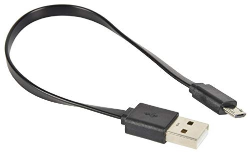 kenable Kurzes Flach Mikro B USB Sync & CHARGE Kabel Für Smart Telefon/Tablette 0,2 m 20 cm [0.2 Meter]