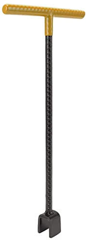 Strumento di arresto dell'acqua, chiave a chiave per contatore dell'acqua con impugnatura a T, robusto e resistente con strumento di utilità a 4 vie per valvole(Giallo)