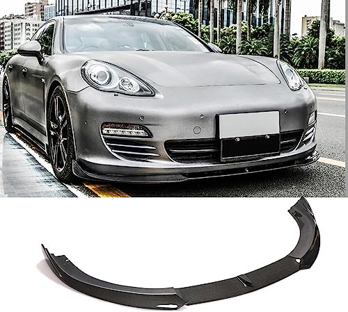 WEYEZE 3 STK Frontlippe Spoiler Frontspoiler für Porsche Panamera 2010 2011 2012 2013 Auto FrontstoßStange Splitter Lippenspoiler Bodykit-SchutzzubehöR