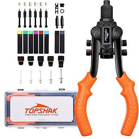Remachadora de tuerca manual RG3 completa 3 en 1 tipos de tareas con extremadamente ahorro de mano de obra