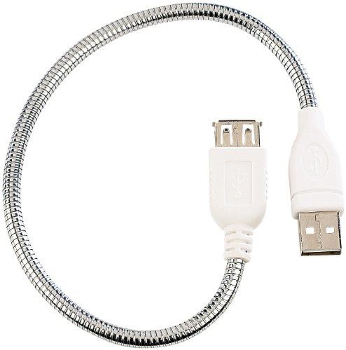 Pearl USB Verlängerungskabel: USB-Verlängerung mit Schwanenhals, 30 cm (Stick Verlängerung, Kabelverlängerung, Hub)