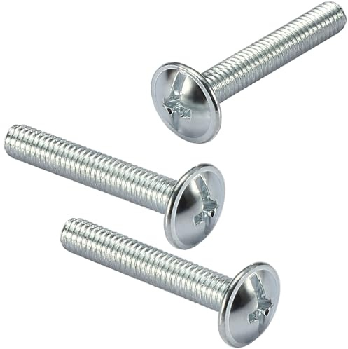 AMLOOPH Lot de 30 vis M4 pour poignées de porte d'armoire de cuisine, 40 mm, boulons M4 pour poignée de porte d'armoire, de tiroir, d'armoire, 40 mm