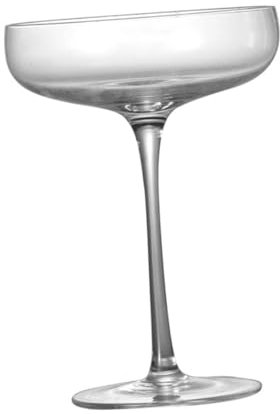 Hoement 2stücke Kreatives Kristall Cocktailglas Für Bar Transparente Martini Champagner Und Margarita Gläser Stabil Dekorativ Und Bruchsicher Für Zuhause Und Veranstaltungen