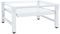 Brokky Supporto Lavatrice e Asciugatrice con Mensola Estraibile Bianco-Base Torre, Kit di Sovrapposizione Lavatrice Asciugatrice Universale, Supporto Premontato con Ripiano Estraibile