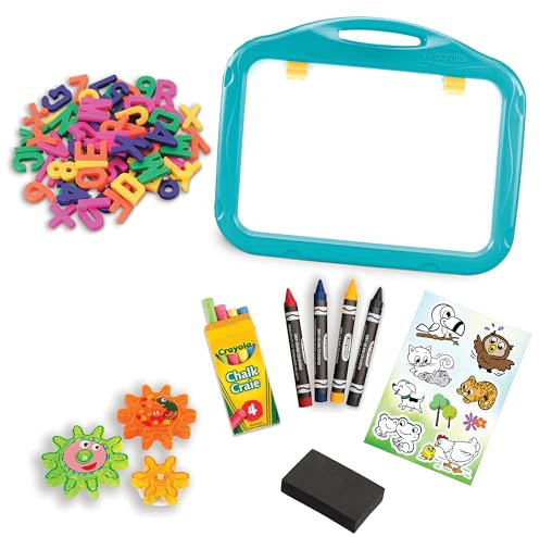 Crayola Pronto per la creazione: set da gioco con lavagna magnetica