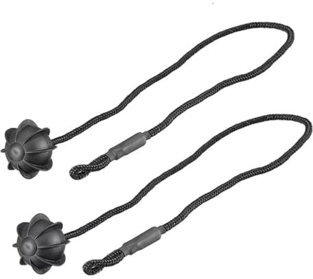 OTOZUM Auto Kofferraum Halteband Kompatibel Mit VW Für Golf 6 Für GTI R20 MK5 1K6863447A Auto-hintere Hutablagen, Kofferraumdeckel, Hinteres Regal, Schnurhaltegurt, Seil, Kleine Kugel(2)
