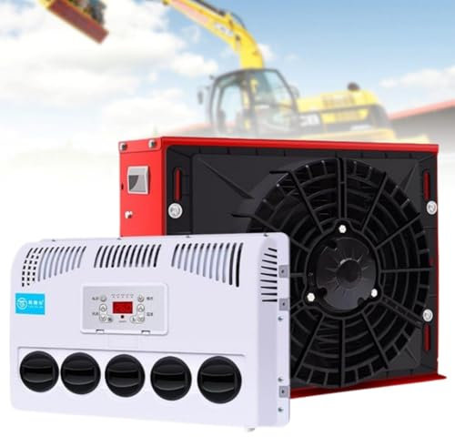Aire acondicionado de cabina dividida de 300 a 850 W, aire acondicionado para RV con control remoto, control remoto, pantalla digital, aire acondicionado para RV,12V