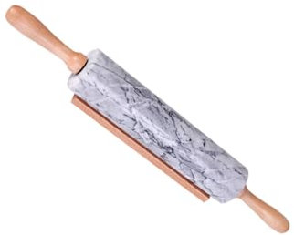 ULTECHNOVO Rodillo De Mármol Para Cocinar Rodillo Para Masa Fondant y Amasar Masa Cocina