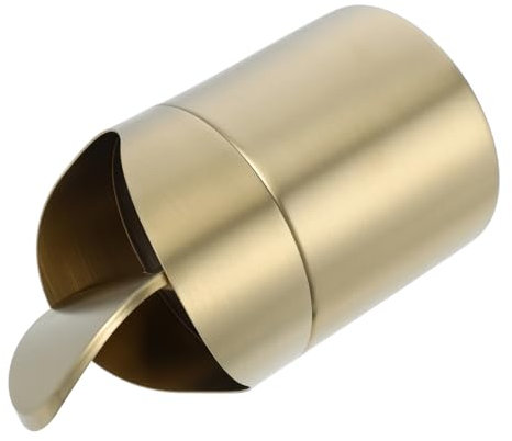 TOPBATHY Poubelle De Bureau Mini Poubelle Acier Inoxydable Seau à Déchets Avec Couvercle Pour Maison Et Bureau