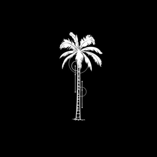 Temporary Tattoos Coconut Tree Summer Seaside Herbal Waterproof Lasting Two Weeks Juice Semi-Permanent Female Male Stickers Fake Tattoo