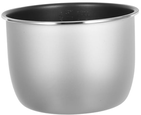 BESTOYARD Revestimiento para Olla Arrocera de Aleación de Aluminio Contenedor Interior de Repuesto para Cocina Doméstica para Cocinar Arroz