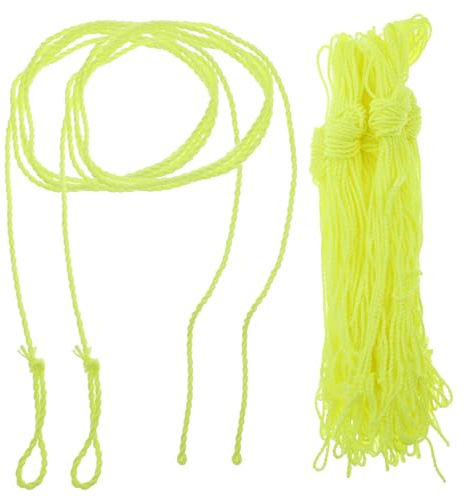 VICASKY 50 Stück Yo Yo Schnüre Nylon 105cm Regenbogenfarben Ersatzschnur für Kinder Jo Jo Spieler Outdoor Sport Spielzeug