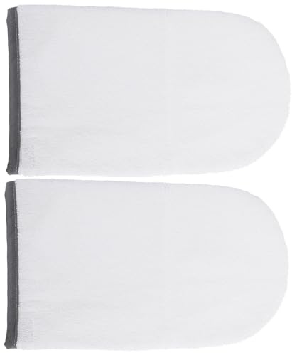 Guanti Paraffina Manicure in Spugna Tessuto Morbido 1 Paio | Nail Art e Trattamento a Casa, Leggeri e Termici, Favoriscono Assorbimento Crema Colore Casuale