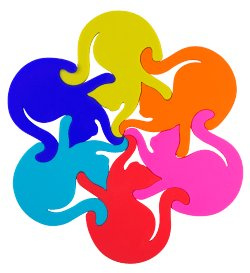 Pylones, Untersetzer und Untersetzer mit Abstandshalter