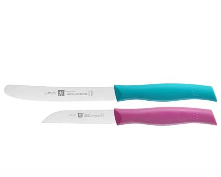 ZWILLING Twin Grip Messerset, Edelstahl, 2-teilig