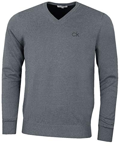 Calvin Klein 2026 Golf Hombre con Cuello en V Tour Durable Comfort Suéter