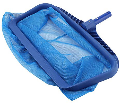 Tosuny Pool Skimmer, Lightweight Leaf Skimmer Fine Mesh Net Deep Bag Swimming Pool Pond Tub Effectvie Cleaning Tool Blue