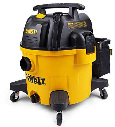 DeWALT EUDXV34P Aspirapolvere a Umido e Secco da 34 l, Poliestere, Giallo