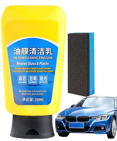 Oil Film Emulsion Glass Cleaner, Oil Film Cleaning Emulsion, Quick Effect Coating Agent, Car Coating Spray, Quickly Coat Car Wax Polish Spray (1pcs)