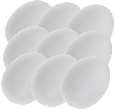 DOITOOL 20 Stück Künstliche Taubeneier Aus Kunststoff Solide Simulation 3,8x2,8cm Brutrequisiten Zur Taubenzucht Nachbildung Für Tauben Und Brieftauben
