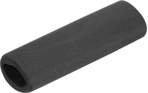QUARKZMAN 0.25m Rohrisolierung Schaumstoff, Durchmesser 48mm Isolierstärke 15mm Heizungsrohr Verkleidung für Fitnessgeräte, Rohre, Handhaben (Schwarz)