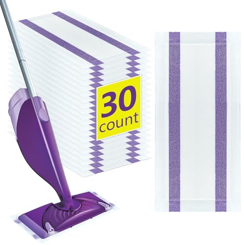 30 Pads Power Mop Refills for Flash Power Mop,Multi-Surface Mop Refill Pads | Floor Wipes for Flash,Floor Cleaning Absorbing Lock Home Surface Pad Multi-Surface