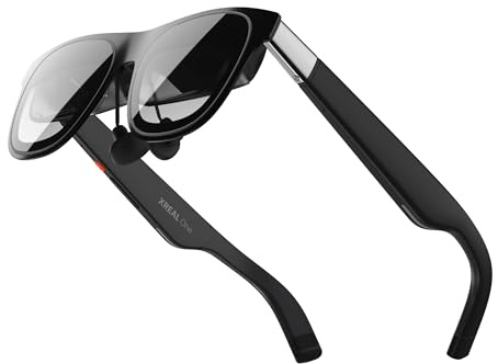 XREAL One AR Brille mit X1 Chip, XR Brille Native 3 DoF, 147 50° FOV, 120Hz HD-Display, Renommiert Audio, 3 Linsentransparenz, Smart Glasses für iPhone 17/16/15 Steam Deck/ROG/Mac/PC/Android&iOS