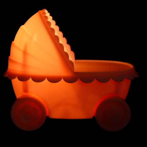 Vaguelly Kinderwagenlampe Aus Kunststoff Nachtlampe Für Junge Mädchen Kinderwagen-nachtlicht Kunststoff-nachtlicht Schreibtischlampe Fröhliche Lampe Warmes Licht Dekorativ Leicht