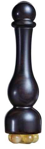 Rodillo para Ojos Masajeador De Madera Pequeño Ligero Y Portátil | Herramienta Para Masaje Facial Para Cuello Cuerpo Hogar Viaje Ducha Yoga Relajación Headspa Salón Facial Meditación