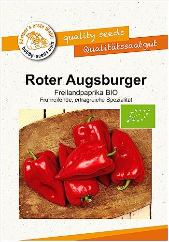 BIO-Paprikasamen Roter Augsburger Portion