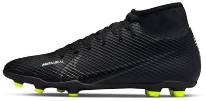 NIKE DJ5961-001 Mercurial Superfly 9 Club FG/MG Sneaker Male Black/DK Smoke Grey-Summit White-Volt UK 8