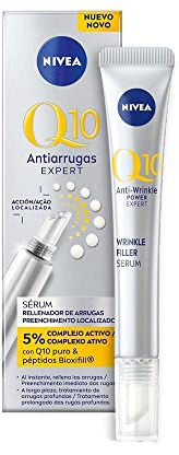 NIVEA Q10 Expert Anti-Falten-Serum, konzentrierte Behandlung, 15 ml, straffendes Serum, reduziert Falten und Linien, auffüllende Wirkung, trockene Haut, Mischhaut, 15 ml