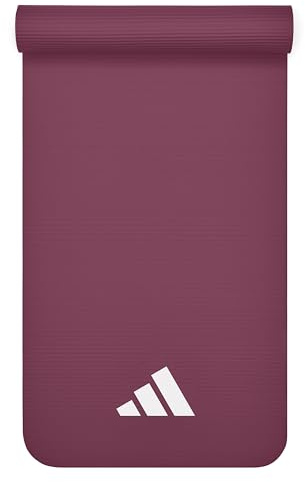 adidas fitnessmatta – 7 mm – rödbrun