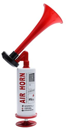 APIELE Handheld Luftdruck-Fanfare Air Horn Pump Signalhorn mit Gas Tröte Hupen