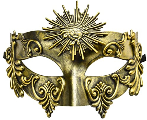 Lilwemen Antike griechische Spartaner Krieger Römische Maskerade Maske Männer Venezianische Maske Hochzeitsball Maske Karneval Maske Hochzeitsball Maske Burlesque Ball Party