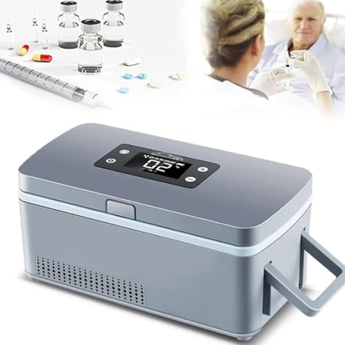 Contenitore refrigerante for insulina da viaggio, mini contenitore refrigerato for medicinali, mini contenitore refrigerato portatile for farmaci a temperatura costante, contenitore refrigerante for f