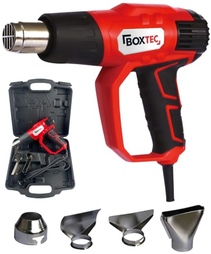 BOXTEC Heat Gun DIGITAL Heißluftpistole HL 2020 Temperatur 50°C-600°C