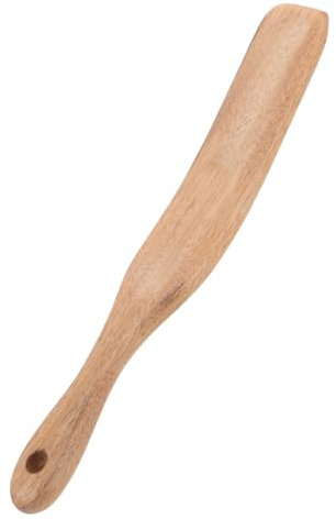 Amosfun Raschietto per Pasta Madre Spatola Piatta in Legno per Impastare e Mescolare Utensile da Cucina Multifunzionale per Pasta Madre Cottura e Miscelazione