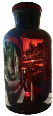 Generisch Apothekerflasche 10 L, Weithals, Braunglas