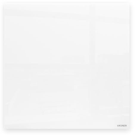 VASNER Citara G – Glas Infrarotheizung 300-900 W, Made in Germany, rahmenlose Elektroheizung Wandmontage, flach & elegant, Glasheizung energieeffizient mit IP44 Schutz, für Bad & Wohnräume (450 W)