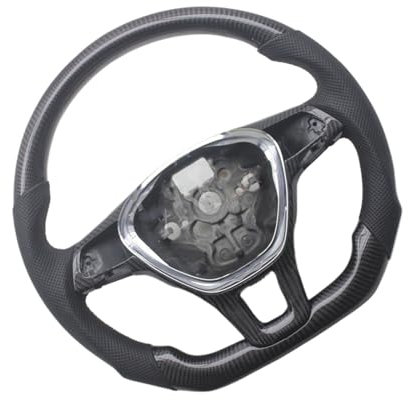 MKKDYC Sportlenkräder Kompatibel Mit VW Für Golf 7 Mk7 2013 2014 2015 2016 2017 2018 Für Polo Für J&etta MK6 Ersatz-Carbonfaser-Lenkrad-Autoteile