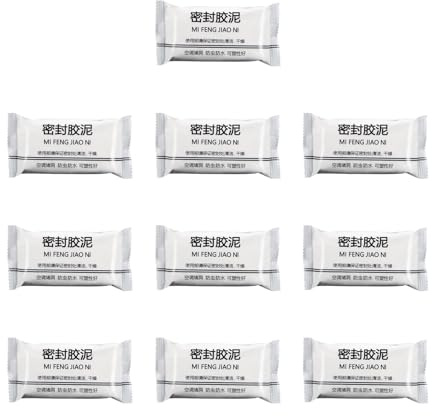 Magics Cracks Filler For Concrete, Sealant Clay Putty, Waterproof Cement Filler Patch, Strong Adhesion, Long-Lasting Performance, White, For Home, Wall, Sink, Garage, Pipe, Basement Use