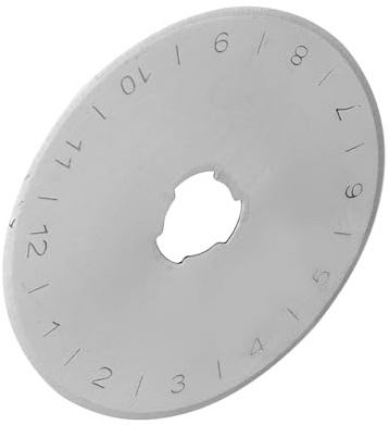 10 Stücke Rotary Blade 45mm Rollschneider Ersatzklingen zum Schneiden von Leder Stoff Papier Handwerk Werkzeug