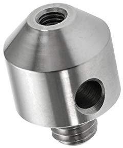 Gewinde Adapter für Taststift Messtaster M5 Außengewinde zu M3 Innengewinde 10 mm Durchmesser 10 mm Länge