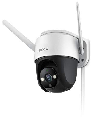 Imou Security Camera Outdoor with Floodlight and Sound Alarm, 4MP QHD Pan/Tilt 2.4G Wi-Fi Camera, IP66 Weatherproof 2.5K Bullet Camera, Full Color Night Vision IP Camera with 2-way Talk, Cruiser