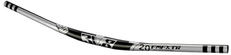 Mountainbike-Lenker, Aluminiumlegierung 31,8 Mm MTB-Lenker, Schwalbenförmiger Fahrradlenkerfür BMX Mountain Road Cycling (Silver, 720MM)