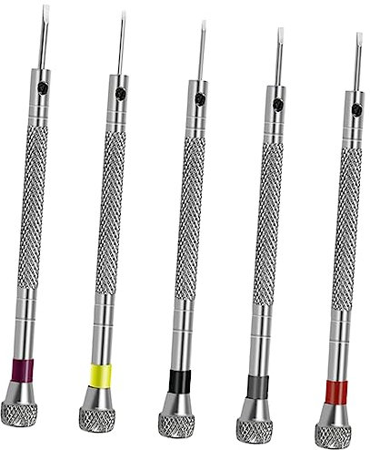 WATIIFUFU 5er-set Präzisionsschraubendreher – Uhrmacherwerkzeuge Für Die Brillenreparatur